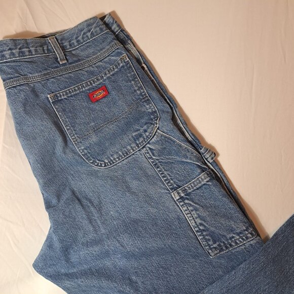 Dickies‎ Men’s Carpenter Work Pants Jeans Size 42x30 (measure 42x29) - Picture 6 of 14